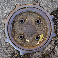 Blank 4 Vent Sewer Cover