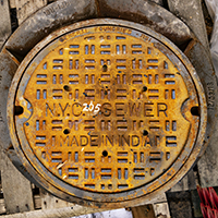 N.Y.C. SEWER<br>MADE IN INDIA