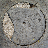 Stone Coal Hole Cover